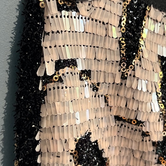 SELLING ANTONIO MELANI SKIRT COLOR BLACK And CREAM SIZE 6 - Picture 13 of 14